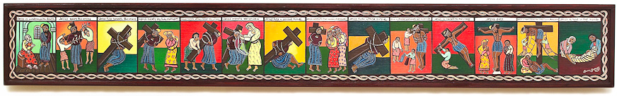 Laura James Stations of the Cross paintings, Ethiopian Iconography artist, church bulletins & powerpoint images available at Eyekons.com Laura James Stations of the Cross paintings, Ethiopian Iconography artist, church bulletins & powerpoint images available at Eyekons.com