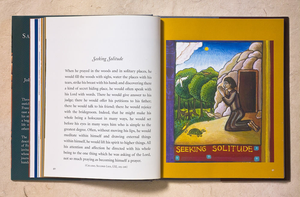 A Book about Saint Francis of Assisi, by Marie Dennis, Art by John August Swanson