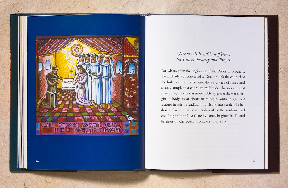 A Book about Saint Francis of Assisi, by Marie Dennis, Art by John August Swanson