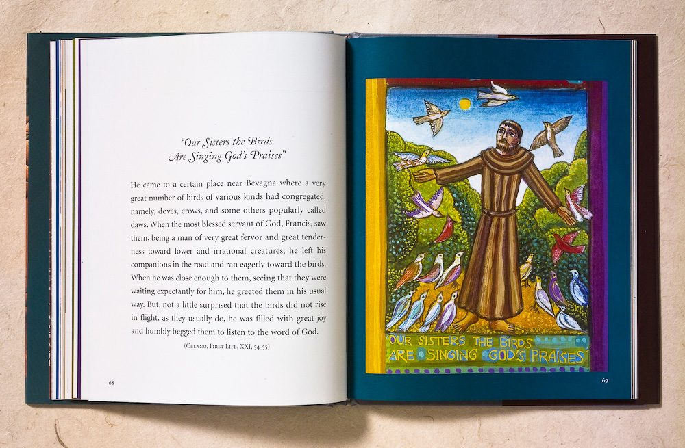 A Book about Saint Francis of Assisi, by Marie Dennis, Art by John August Swanson