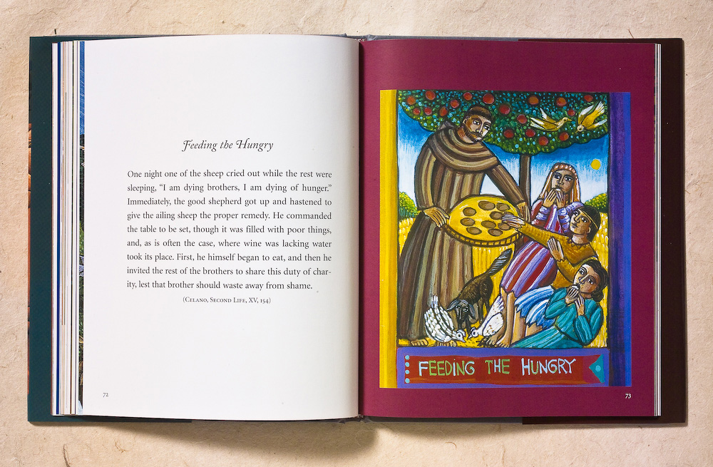 A Book about Saint Francis of Assisi, by Marie Dennis, Art by John August Swanson