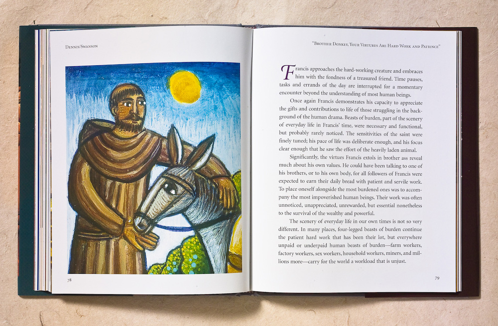 A Book about Saint Francis of Assisi, by Marie Dennis, Art by John August Swanson