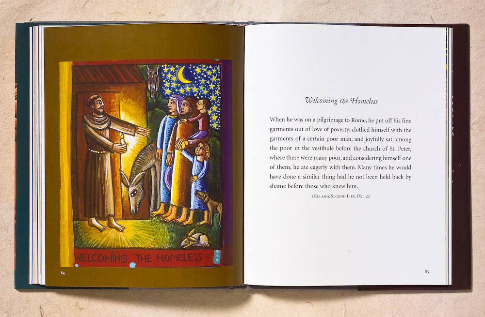 A Book about Saint Francis of Assisi, by Marie Dennis, Art by John August Swanson