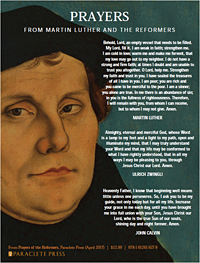 Prayers from Martin Luther and the Reformers by Paraclete Press