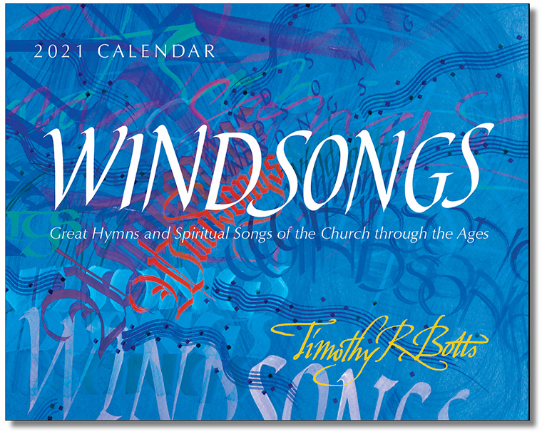 Eyekons Gallery Tim Botts 2021 Calendar Windsongs Hymns